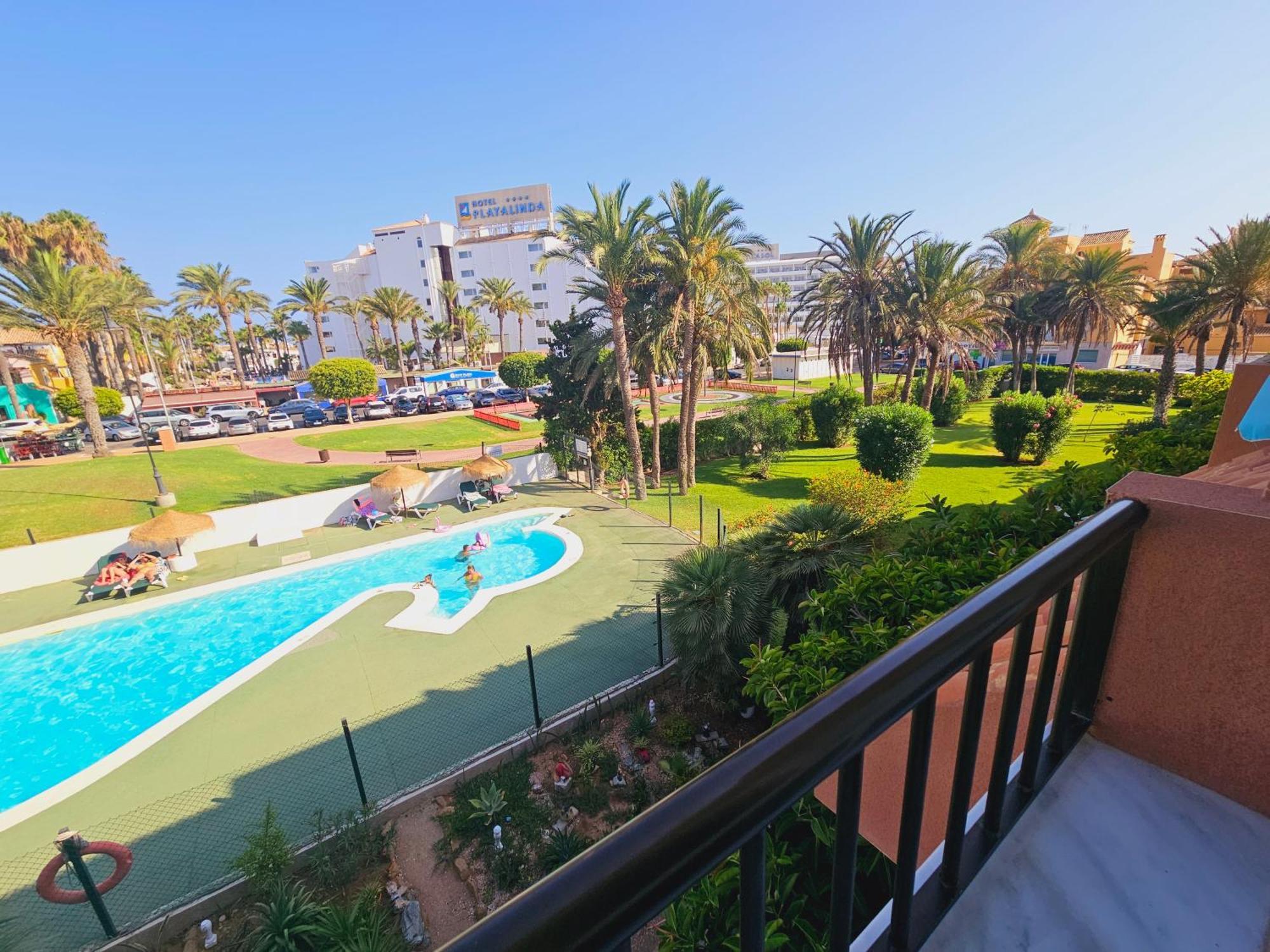 Apartamento Buganvilla Beach Roquetas de Mar Dış mekan fotoğraf