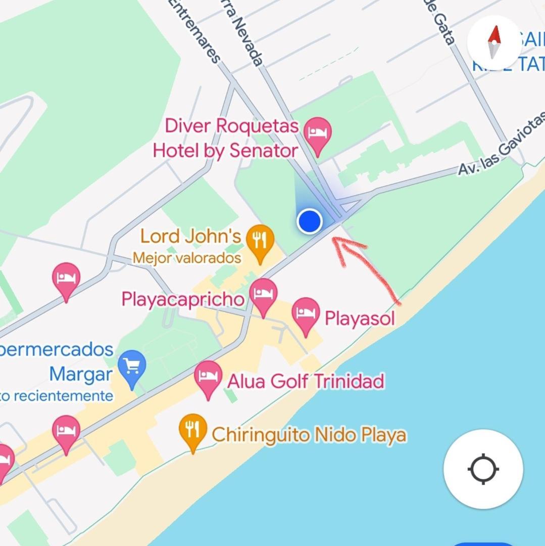Apartamento Buganvilla Beach Roquetas de Mar Dış mekan fotoğraf
